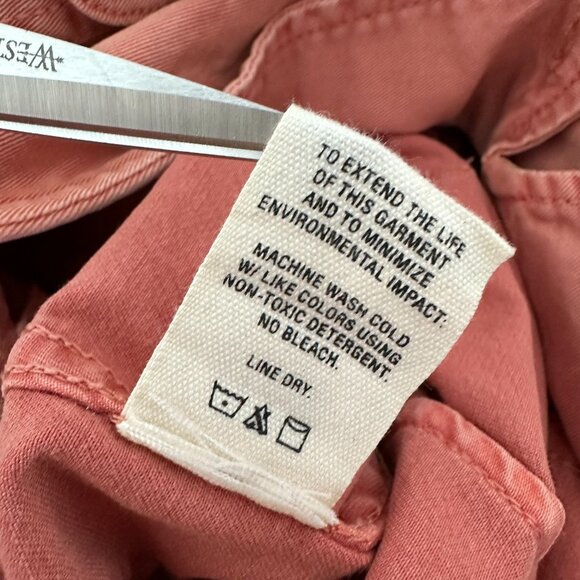 Alex Mill Expedition Jumpsuit Coral Boilersuit Medium - Picture 14 of 14